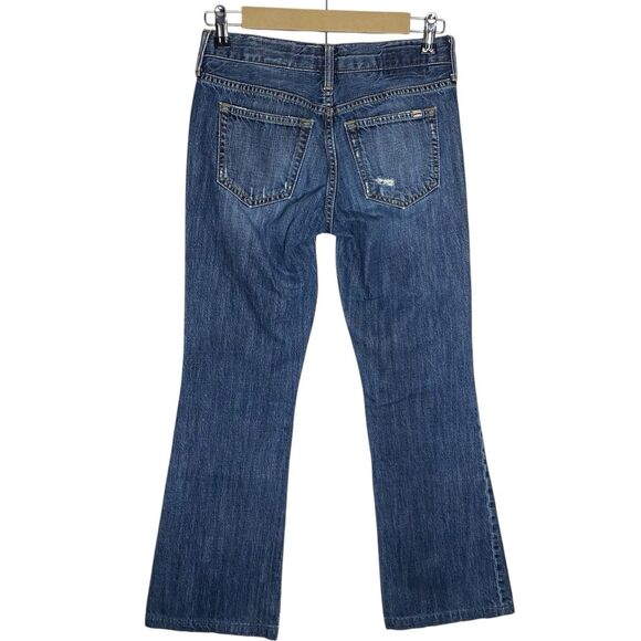 Vtg Gap 1969 Jeans Womens 1 (27x29) Western Boot Cut Denim Cowgirl Low Rise Y2K - Picture 2 of 12